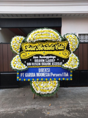 Papan Bunga Duka di Patoameme